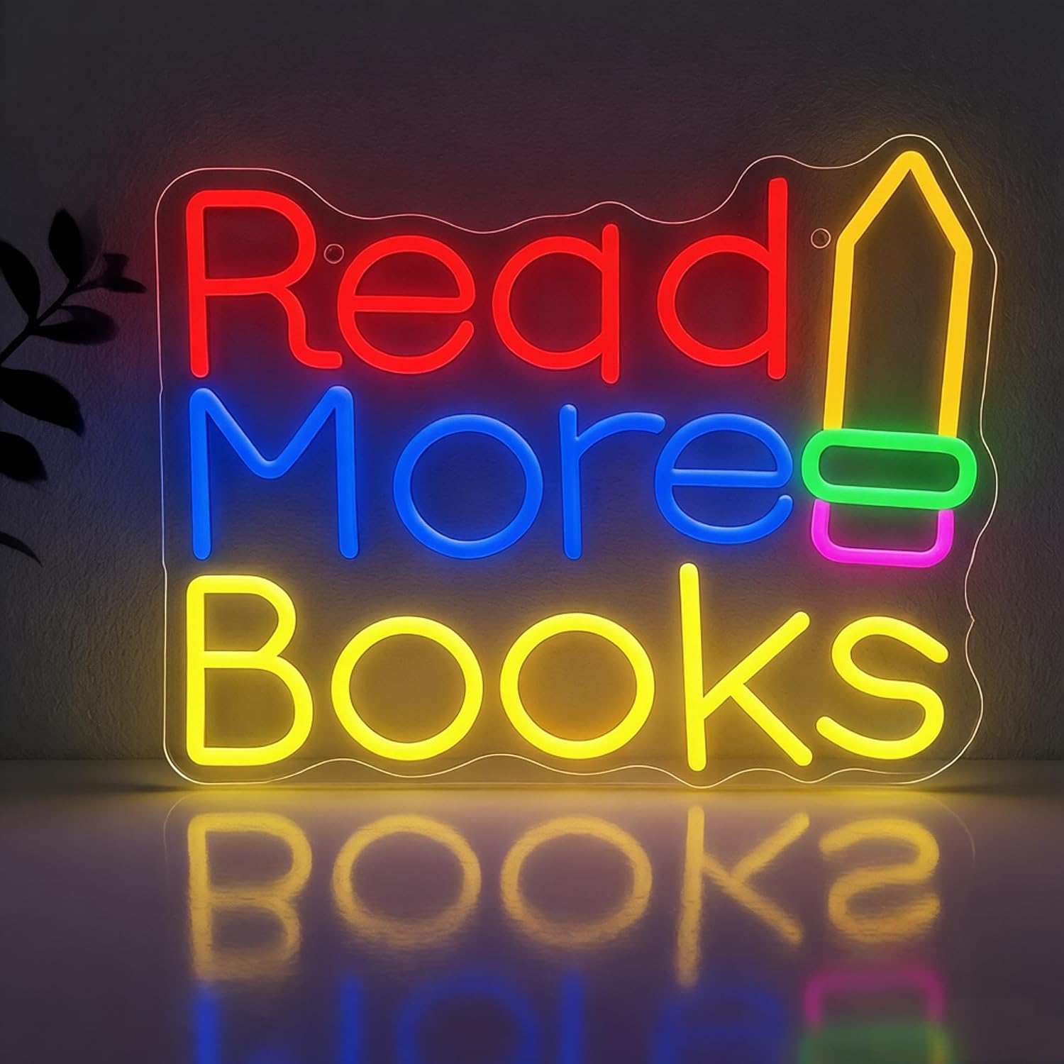 Lighting Decor And More - Leia Mais Livros - Placa de