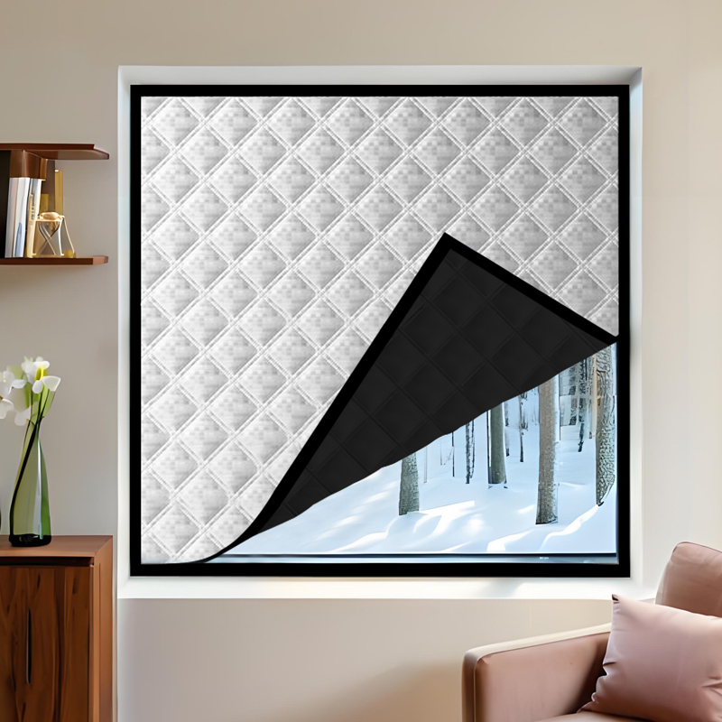 Lighting Decor And More - Cortinas térmicas de ajuste instantâneo sem