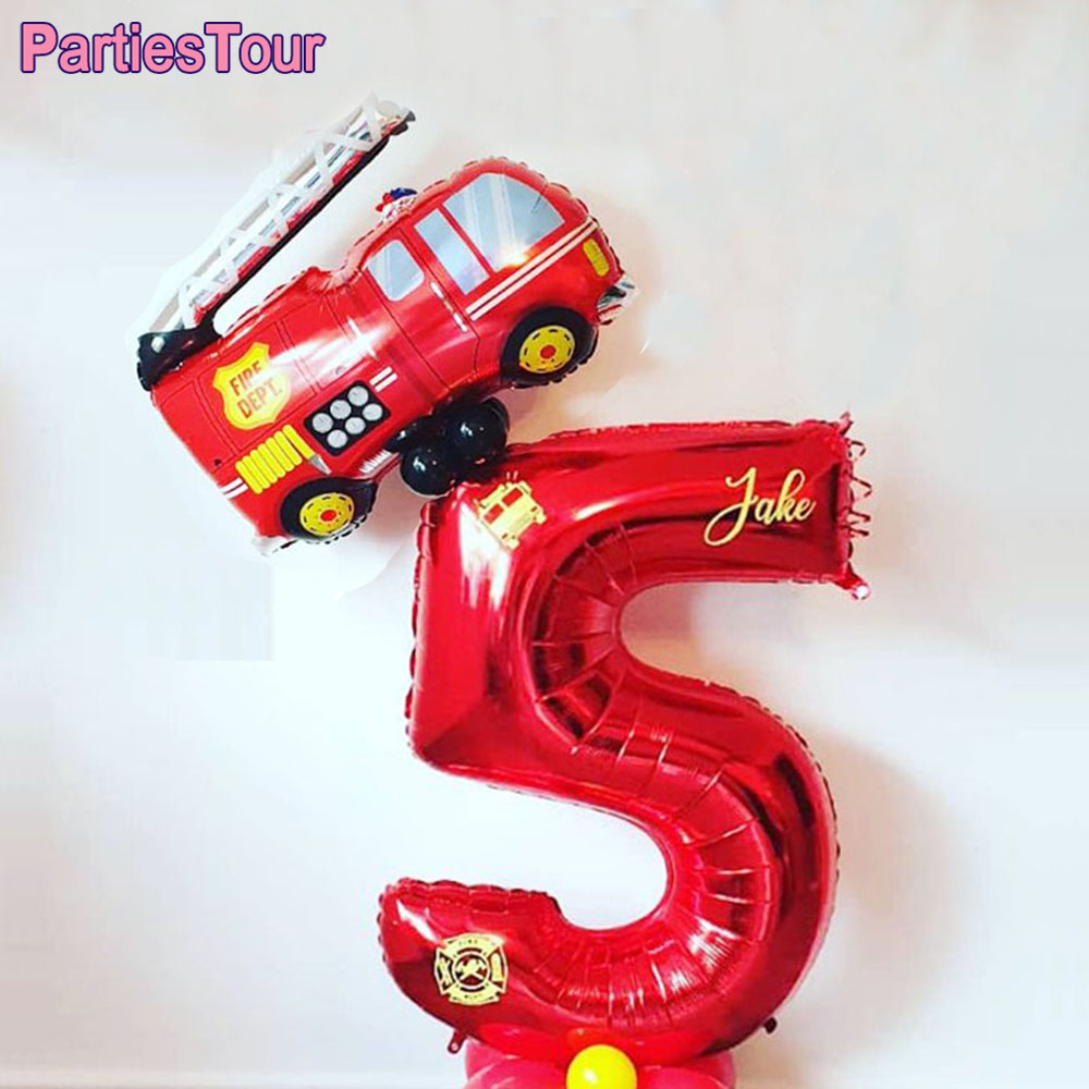 Lighting Mcqueen Birthday Decor - Conjunto de decoração de festa de