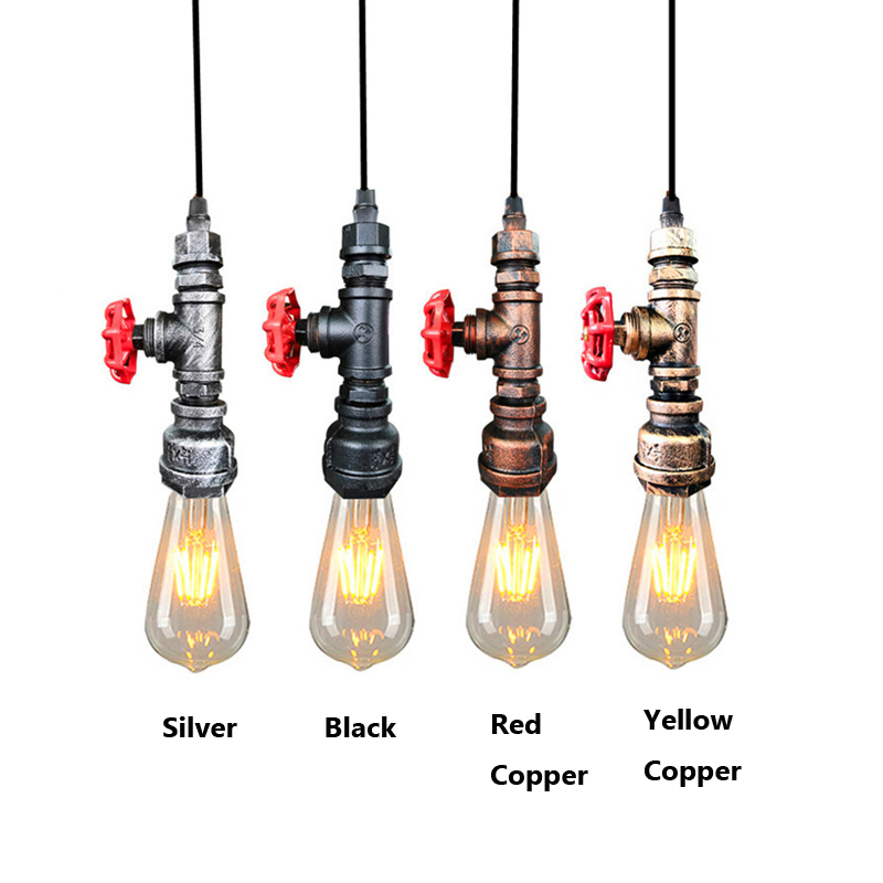 Lighting Room Decor Items - Luminária Pendente Retrô Industrial Estilo Tubo