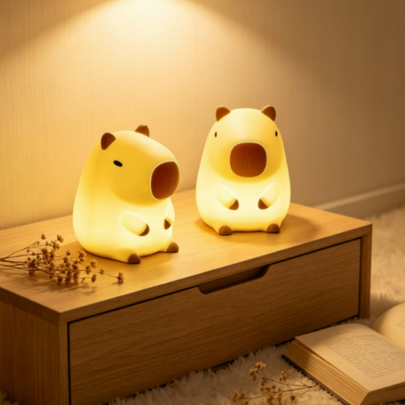 Lighting Room Decor Items - Luminária Noturna Criativa de Silicone em