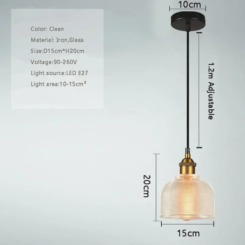 Luminárias Pendentes de Vidro  - Lighting Room Decor Items avaliação e preço