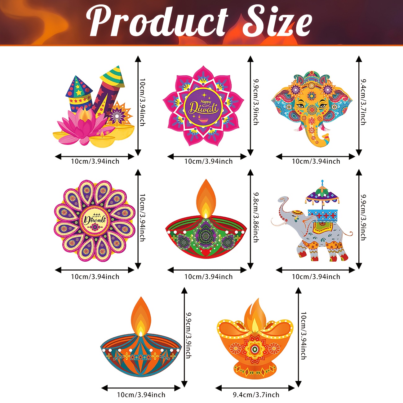 Feliz diwali pendurado decoraç - Lighting Decoration For Diwali avaliação e preço