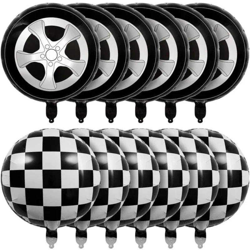 Conjunto de 12 Balões Metaliza - Lighting Mcqueen Birthday Decor avaliação e preço