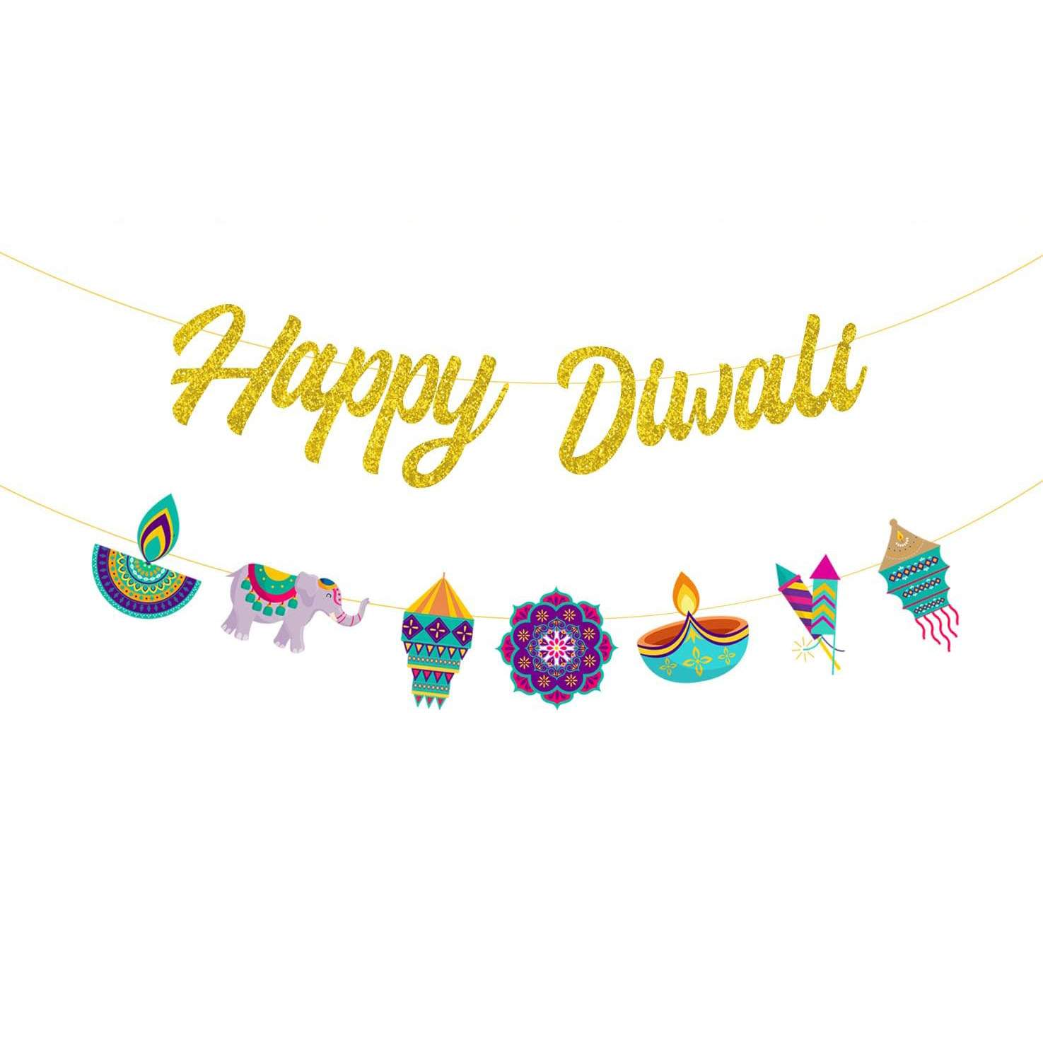 Diwali decorações de festa fel - Lighting Decoration For Diwali avaliação e preço