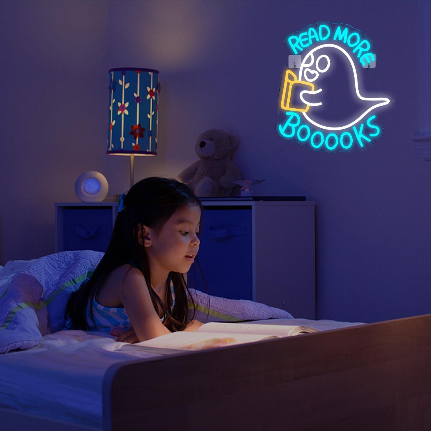 Leia Mais Livros, Letreiro Neo - Lighting Decor And More avaliação e preço