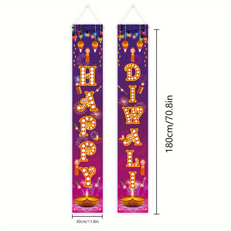 VIKAMA 2 peças Faixa de Porta  - Lighting Decoration For Diwali avaliação e preço