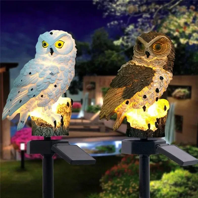 Estátua de Coruja Solar com Lu - String Light Outdoor avaliação e preço