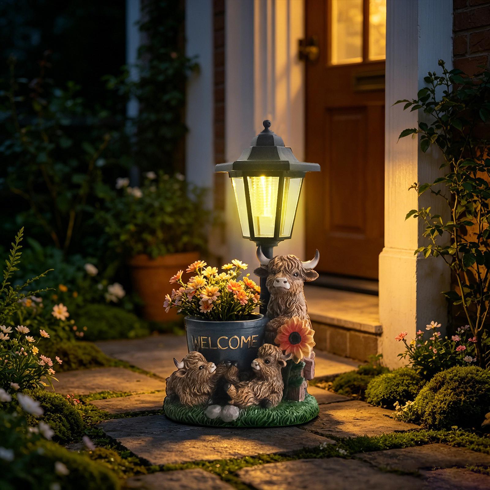 Enfeites solares para jardim,  - Up Lighting Decor avaliação e preço