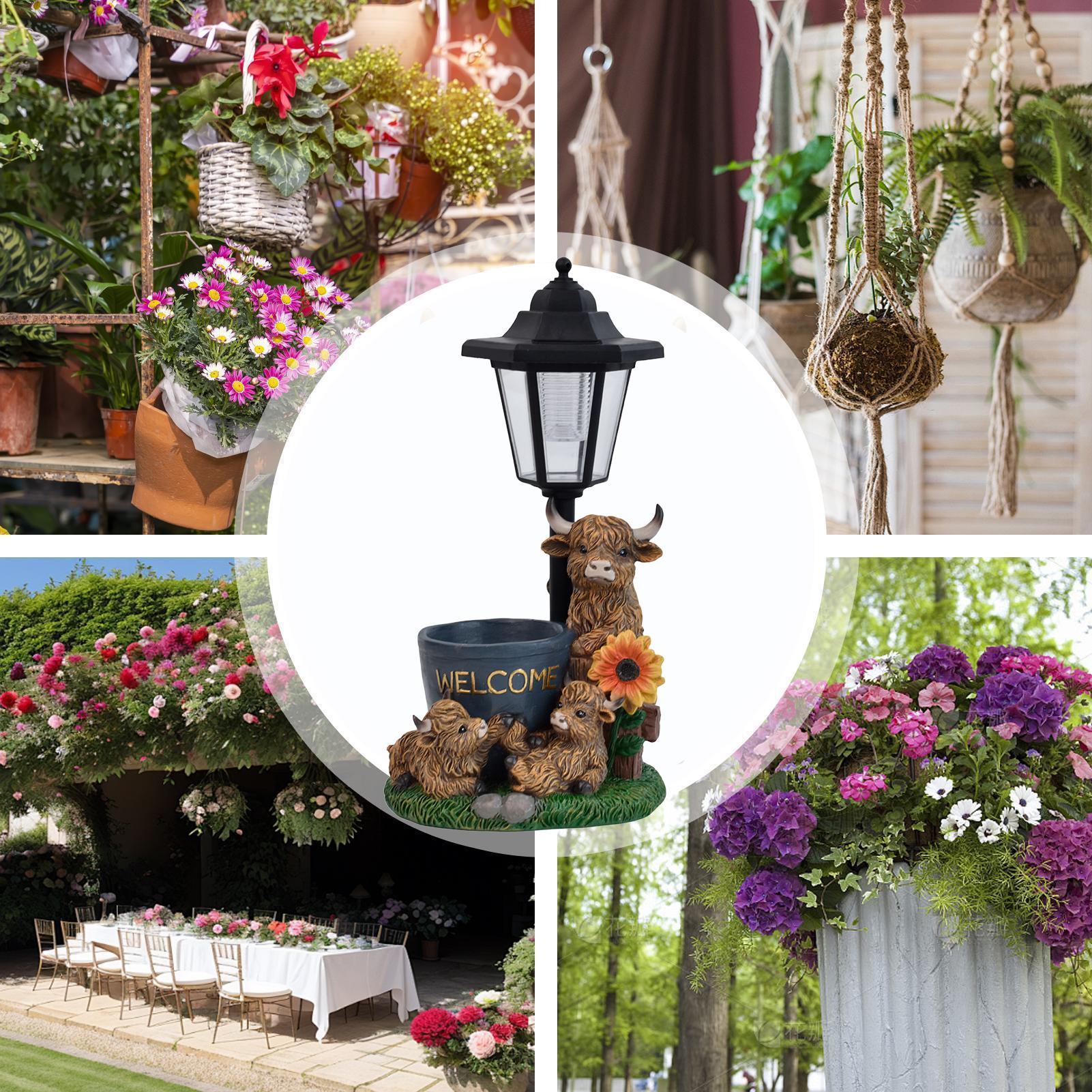 Enfeites solares para jardim,  - Up Lighting Decor avaliação e preço