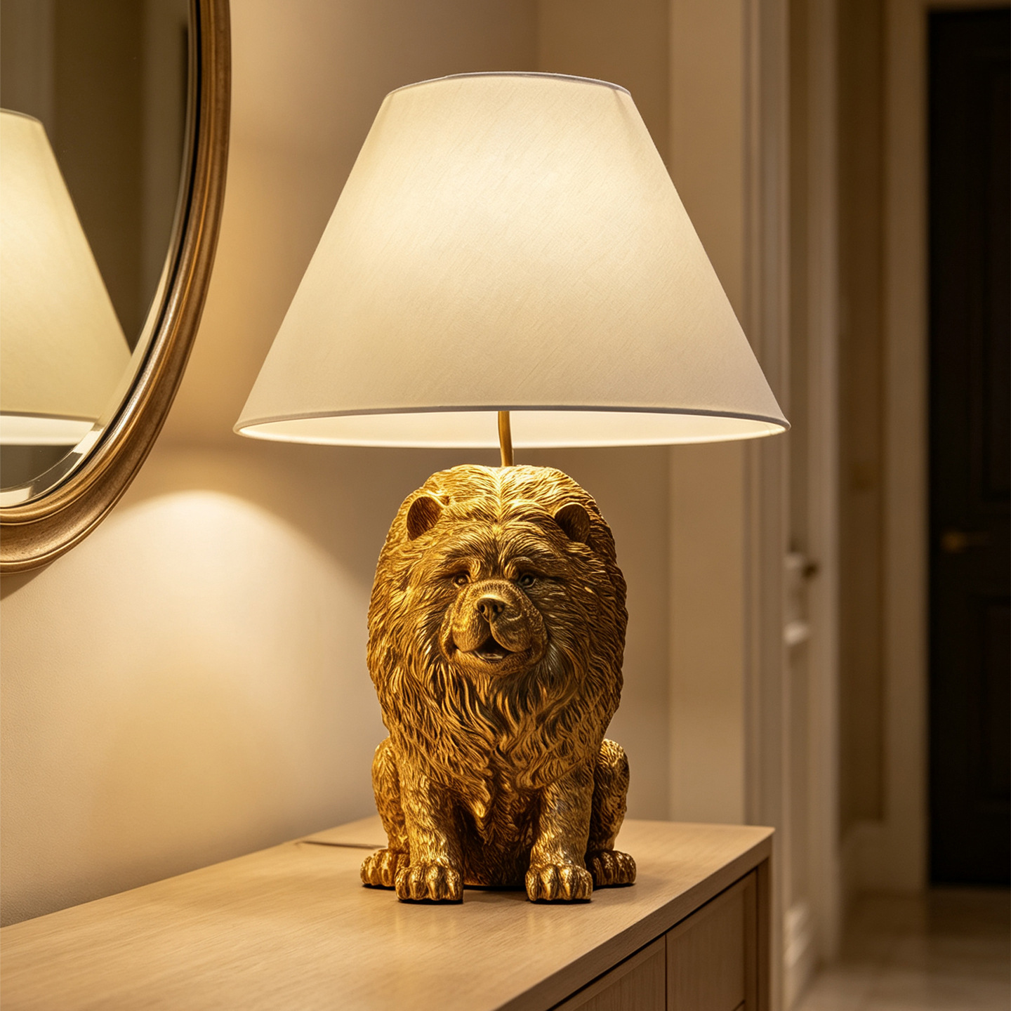 Luminária de mesa em resina co - Lighting Decor Living Room avaliação e preço