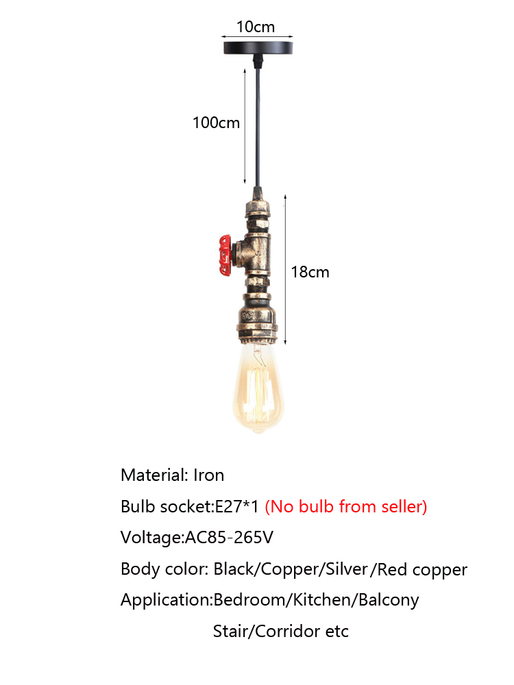 Luminária Pendente Retrô Indus - Lighting Room Decor Items avaliação e preço