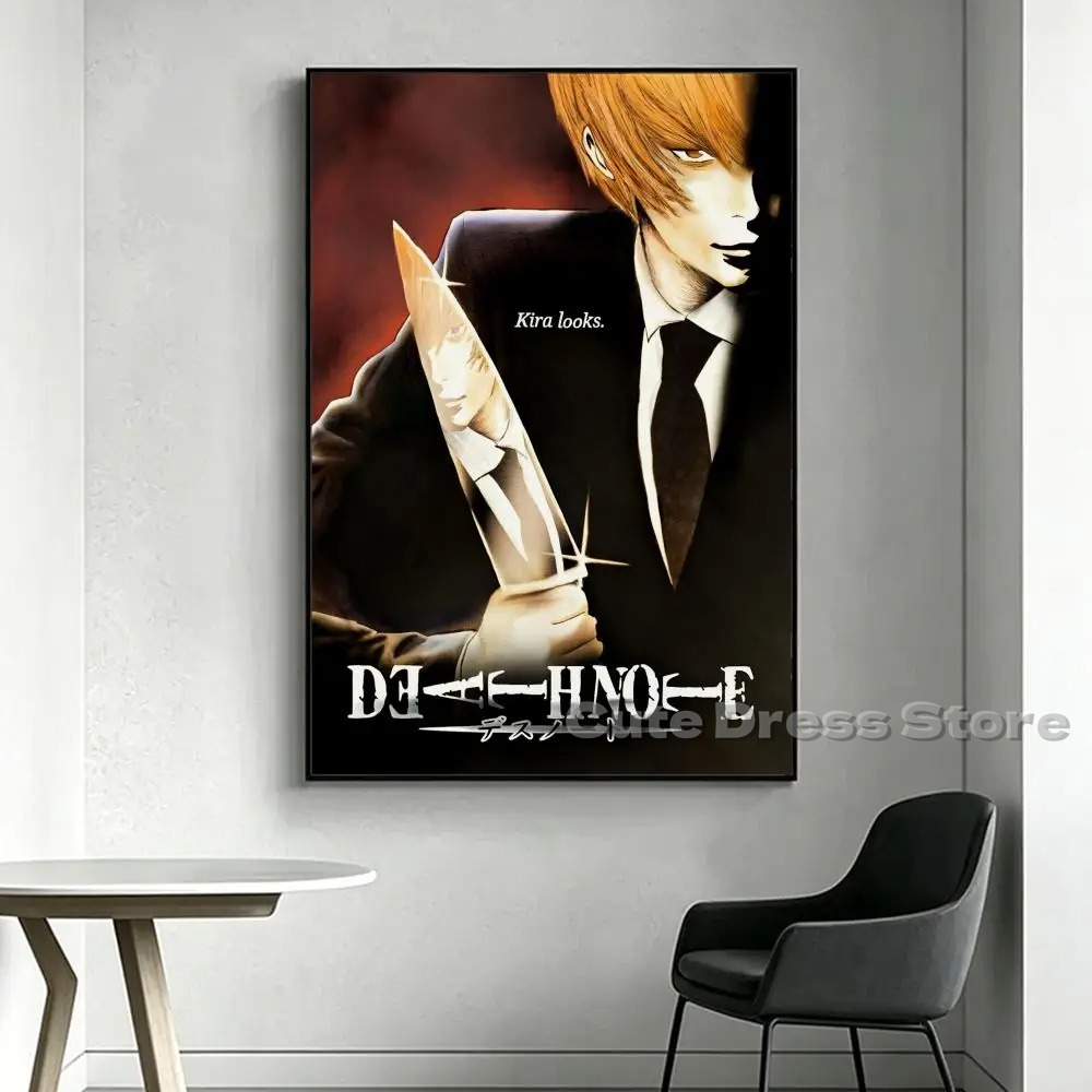 Pôster de Anime Death Note em  - Lighting Room Decor Items avaliação e preço